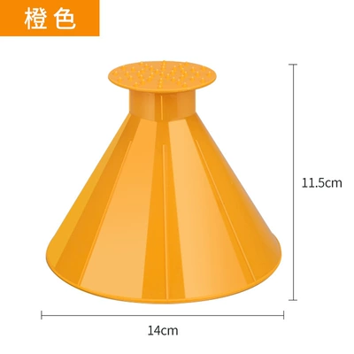 Kempinq və səyahət, Snow removal shovel for car - upgraded-and-thickened-orange