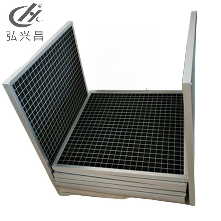 直供 加框款 板框式活性碳过滤网 网状 防尘海棉滤网 聚氨酯海绵