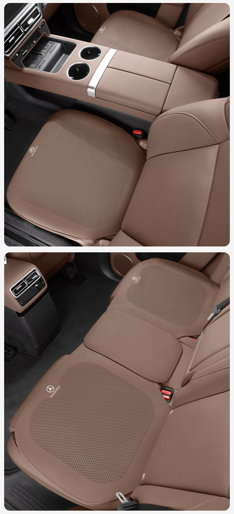 Mercedes-Benz Glc300L Gle350 C 260L E300L Gls450 Glb All-Season Universal Seat Cushion Seat Cover