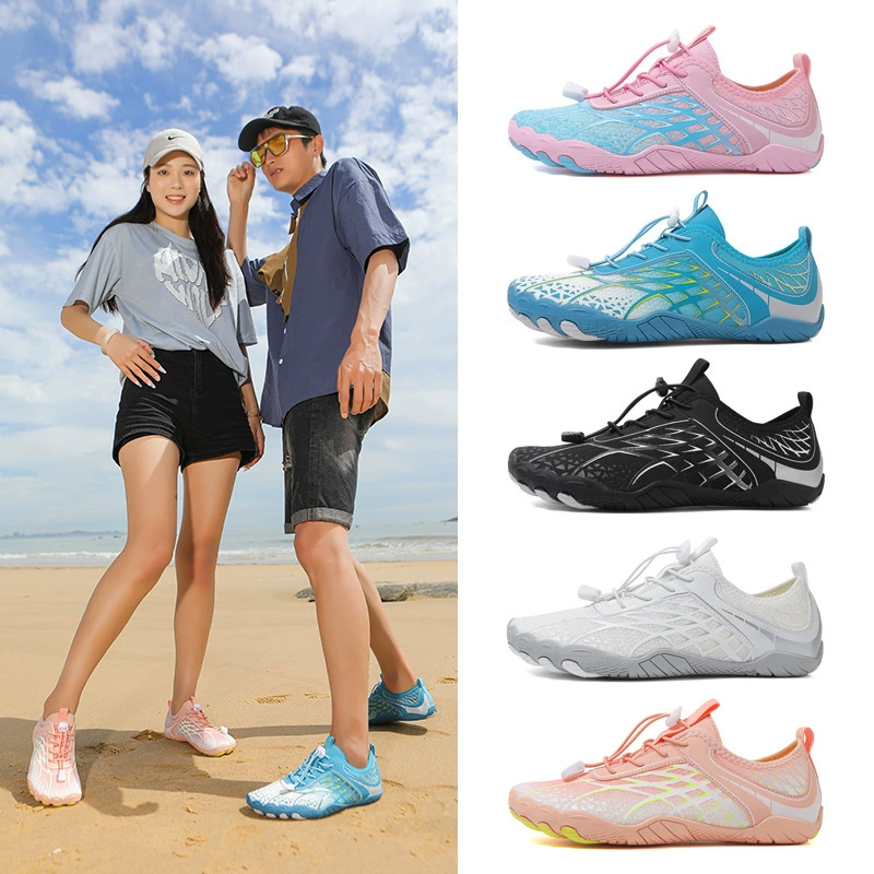 Трансграничные новые наружные туфли для треккинга легкая быстросохнящая пляжная обувь пара плавательных кроссовок