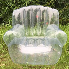 Pvc透明インフレータブルソファを供給しています。