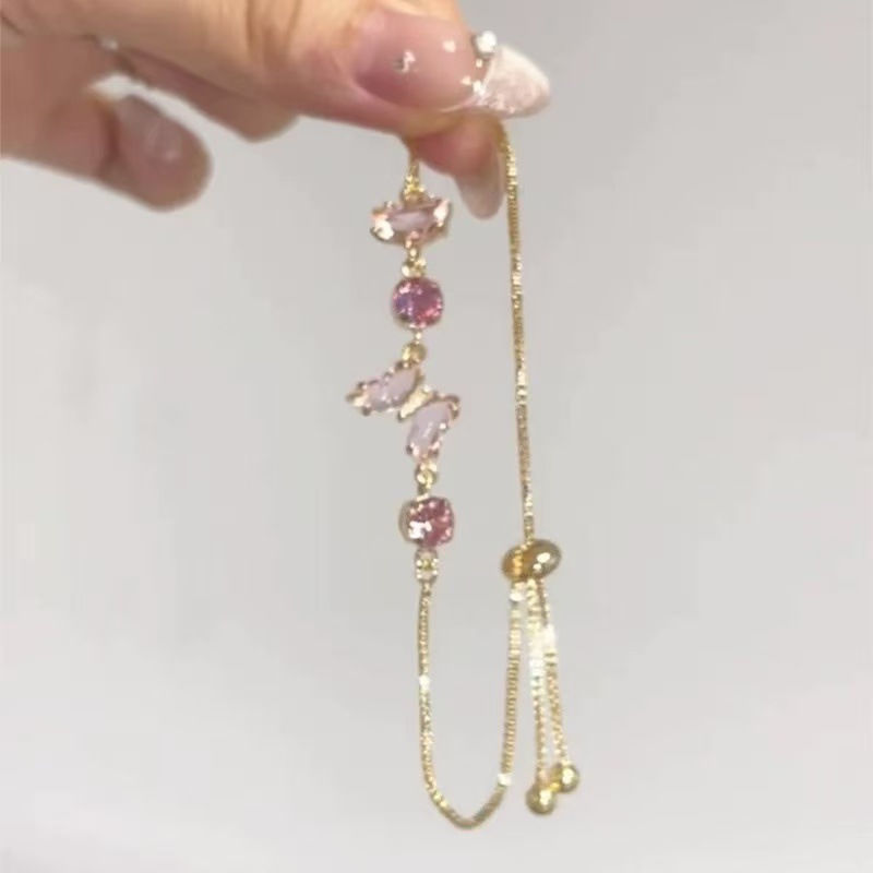 2025年新作 スネークフラッシュダイヤモンドブレスレット デザインニッチ気質 シンプルで白く高価値で多用途なレトロブレスレット