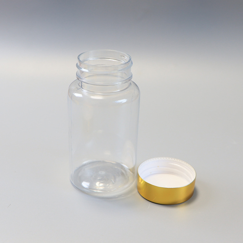 Botella de cápsula de 120ml, botella de cápsula, botella de aceite de pescado, botella de polvo sólido, botella de embalaje transparente, botella de hierbas image 4
