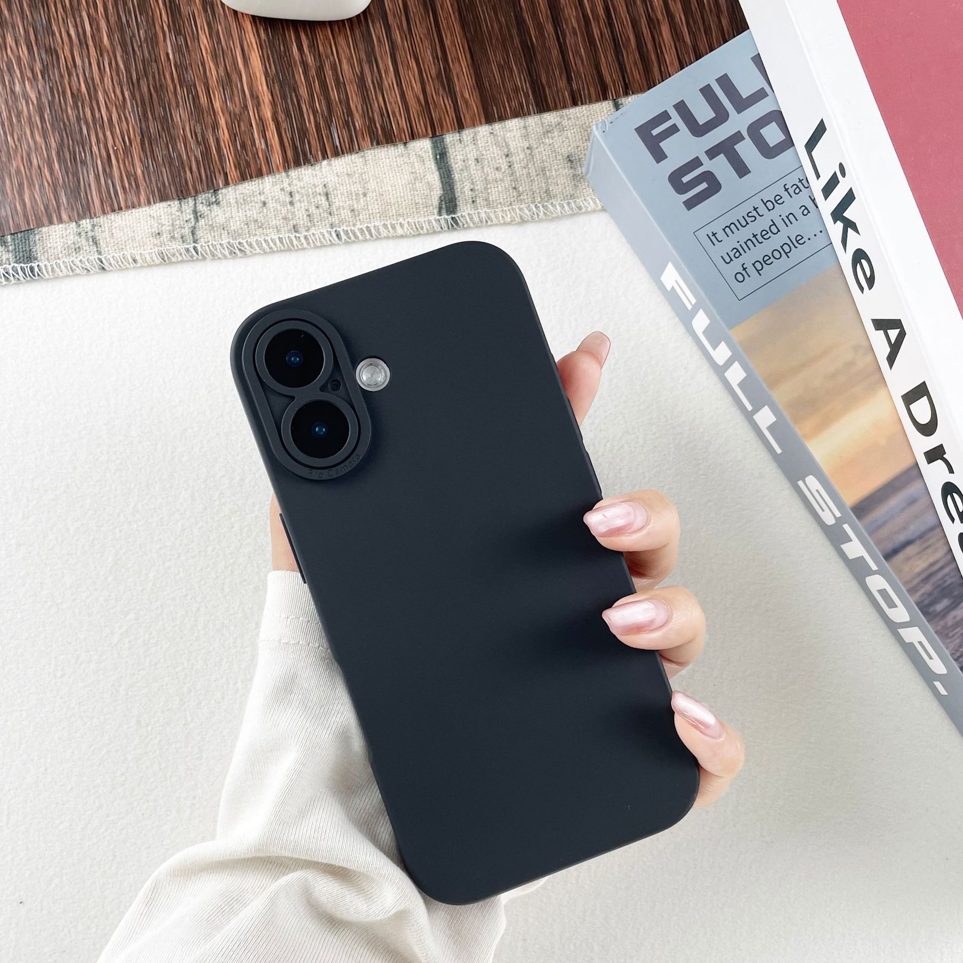 Funda para teléfono móvil iPhone15 14Promax pupila exfoliante Apple 13 Funda protectora con sensación de piel 12TPU