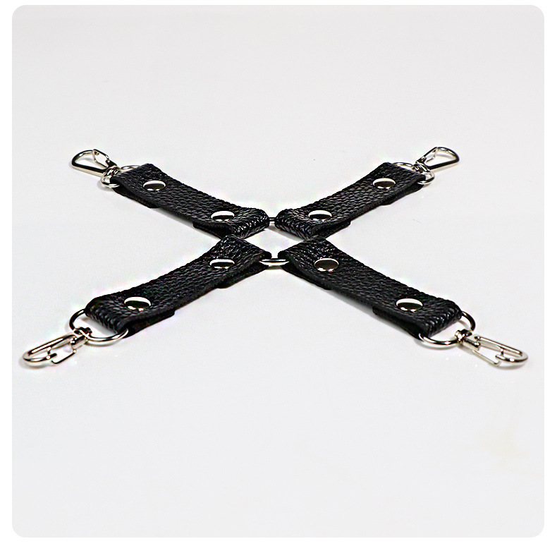 Adult Bondage Kit with Hand and Foot Cuffs, Neck Cuff, Eye Mask and Nipple Clamps — detail image 13