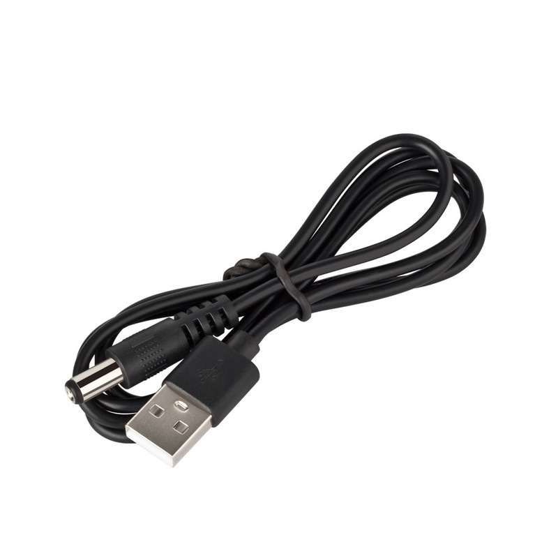 雨硕/usb回転dc 5.5*25/21/3.5*1.35丸穴丸頭充電線電源給電線ケーブル|undefined