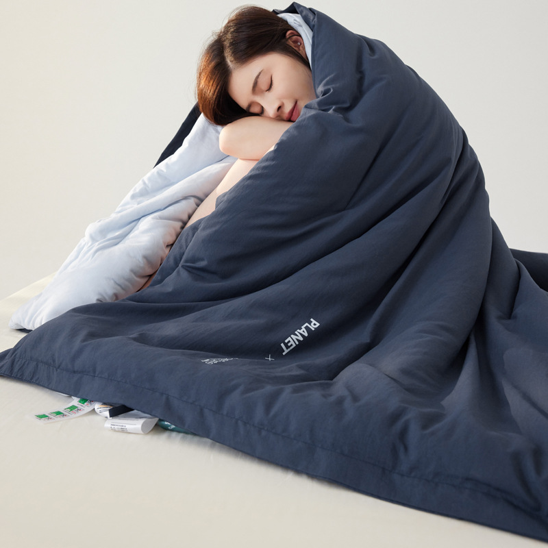Big Brand Same Style Deep Sleep Temperature Control Quilt Pro Machine Washable Spring and Autumn Quilt Autumn and Winter Quilt Thickened Warm Double-Layer Quilt
