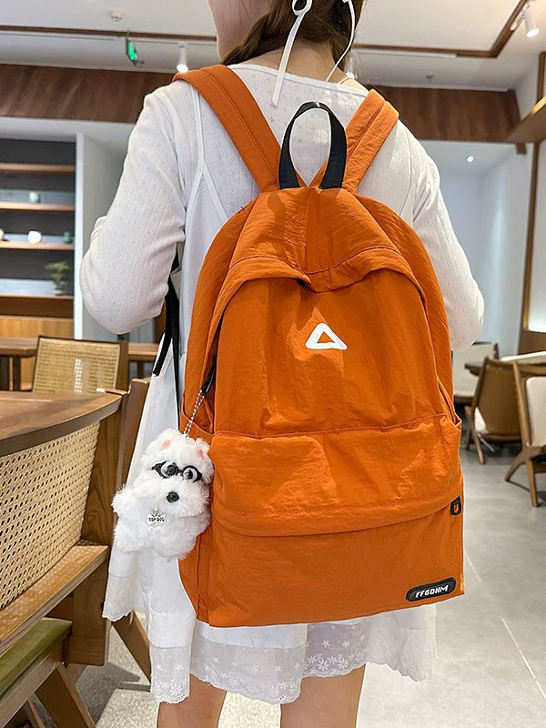 Universal Japanese school skirt, school bag for students for traveling, backpack, Korean style, simple and elegant design, for secondary school, for teenagers