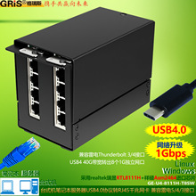 8��USB4.0ǧ�׾W��RTL8111H��X̨ʽ�C������openwrtܛ·������