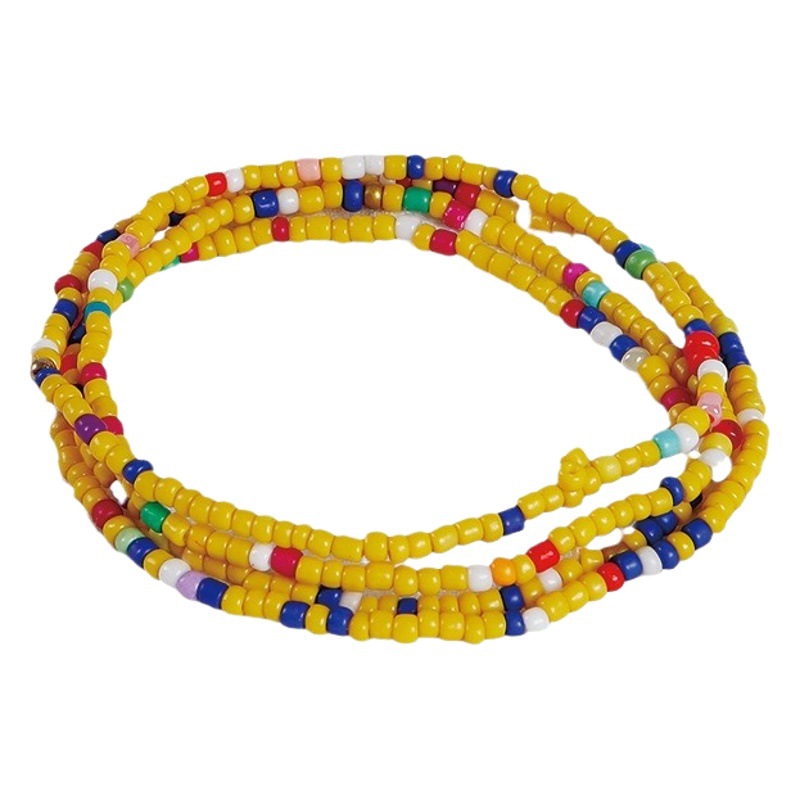 Medium Rice Bead Waist Chain Rice Bead Jewelry Bohemian Style Stacked Wear