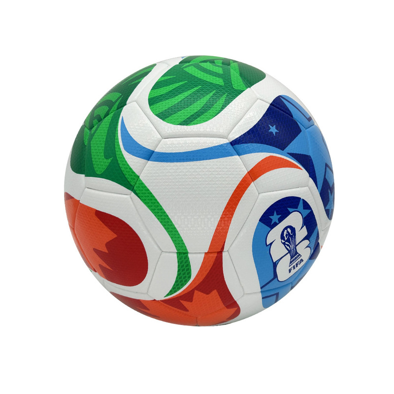 工場卸売り英超欧冠五芒星ワールドカップサッカー青少年訓練耐摩耗PU貼り皮熱接着|undefined