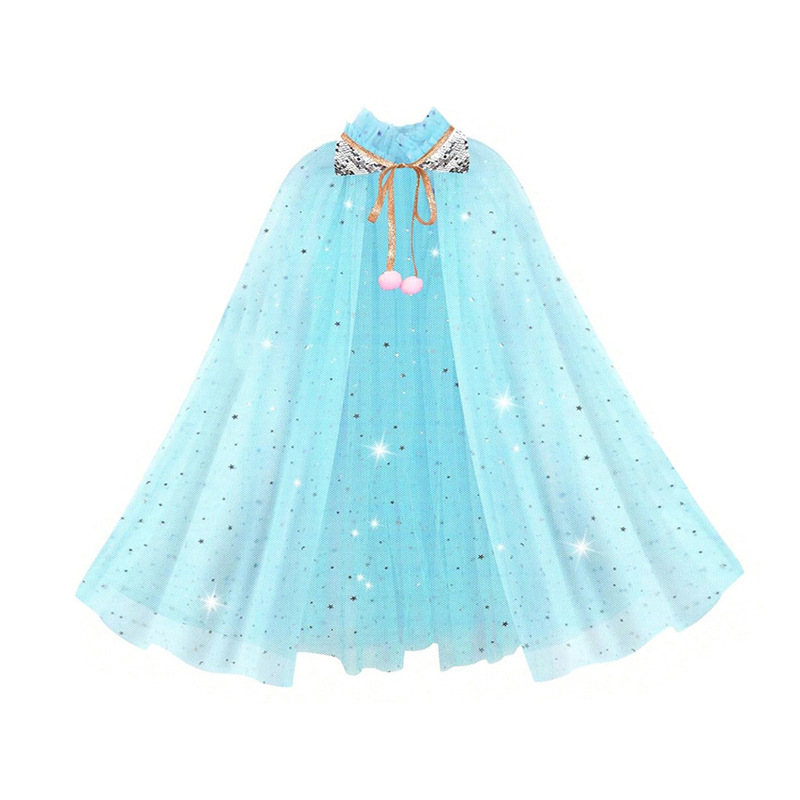 호수 파란색 망토