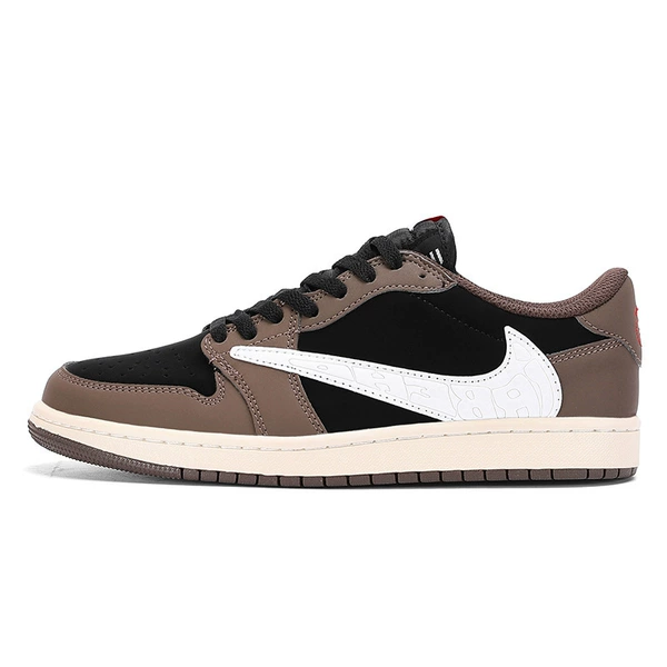 AJ1 low -top khaki inverted hook