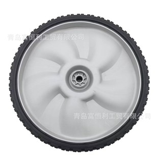 11inch Lawn Mower Plastic Wheels Hand Push Lawn Mower Universal Replacement Wheel Washer Sprayer Solid Tire