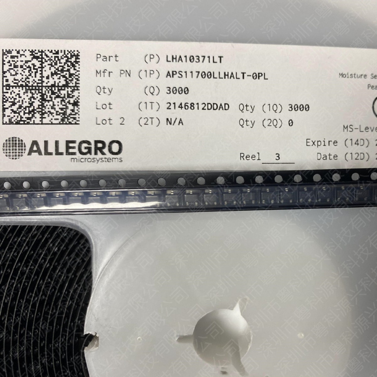 APS11700LLHALT-0PL 霍尔效应元件 磁性传感器