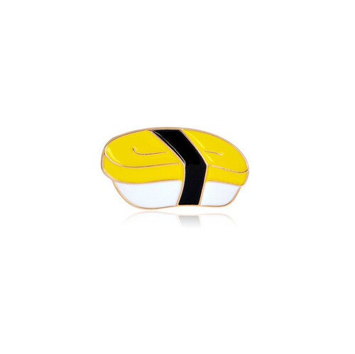 AliExpress Wish New Products Personalized Yellow Peach Salmon Sushi Donut Clothes Badges Clothing Accessories