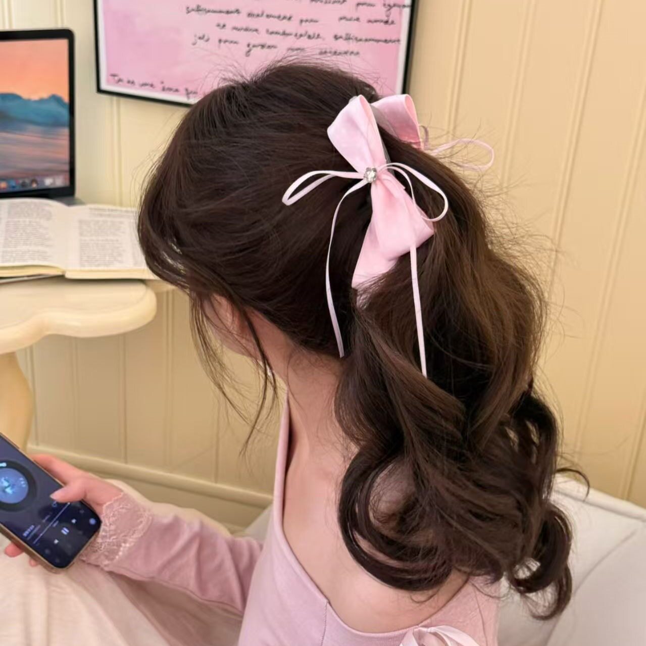 Grandi fermagli a pinza per capelli spessi Fermagli a coccodrillo antiscivolo per il trucco Fermagli per capelli assortiti all'ingrosso Fermagli per capelli vintage a banana da donna Acconciatura polka anni '90 Sweetheart_voghion.com