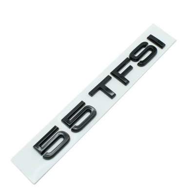 Car logo | Four-Wheel Drive Side Mark Displacement - black55tfsi