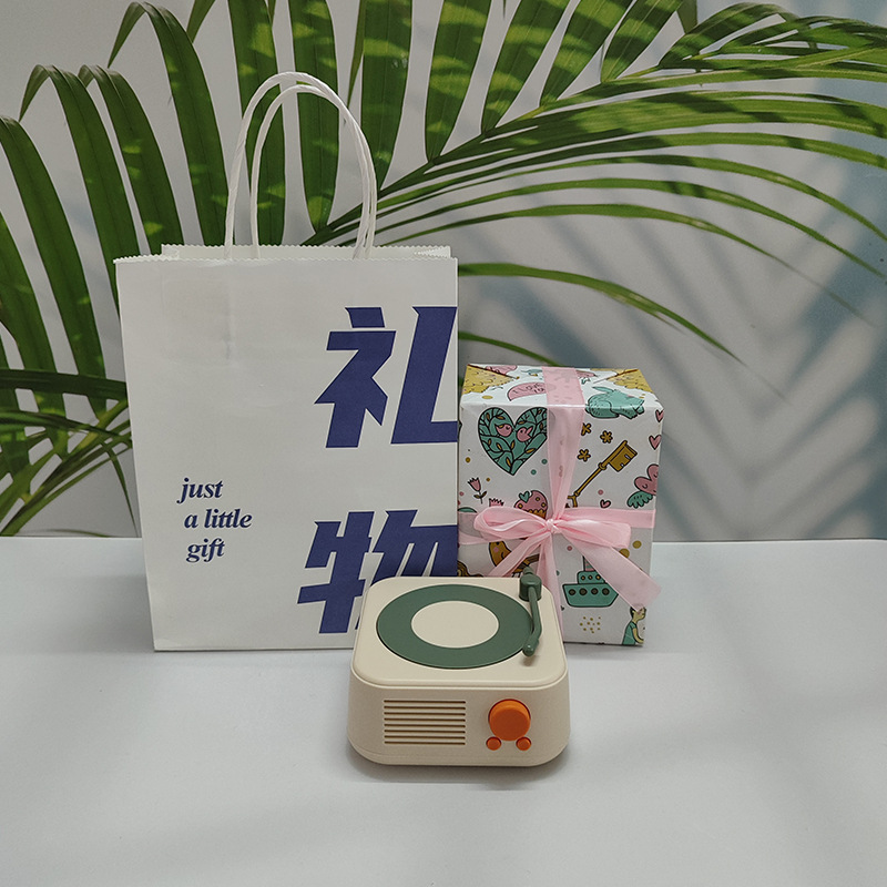 자몽옐로우+블루 선물가방+선물지 포장-커플