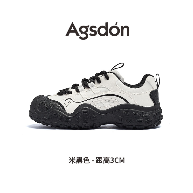 Augustion zapatos de senderismo mujer 2025 nuevo verano al aire libre ligero plataforma blanca casual zapatillas de deporte marea