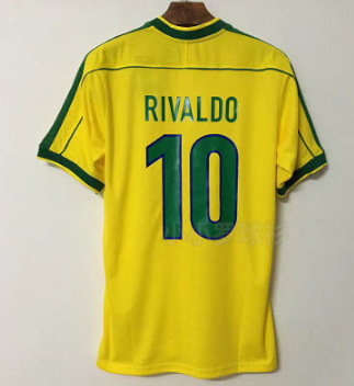1998 brazil home: no. 10 rivaldo / S