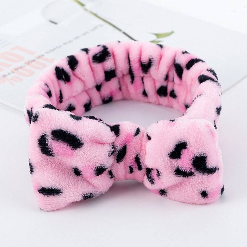 Transfronterizo lindo arco grande cinturón de pelo femenino versión coreana de lavado banda de pelo toallitas con diadema de Corea del Sur