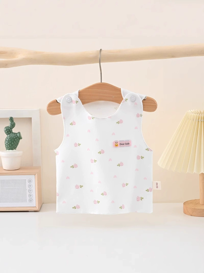 Children's vest sleevless for new born, 0-3-6 month
