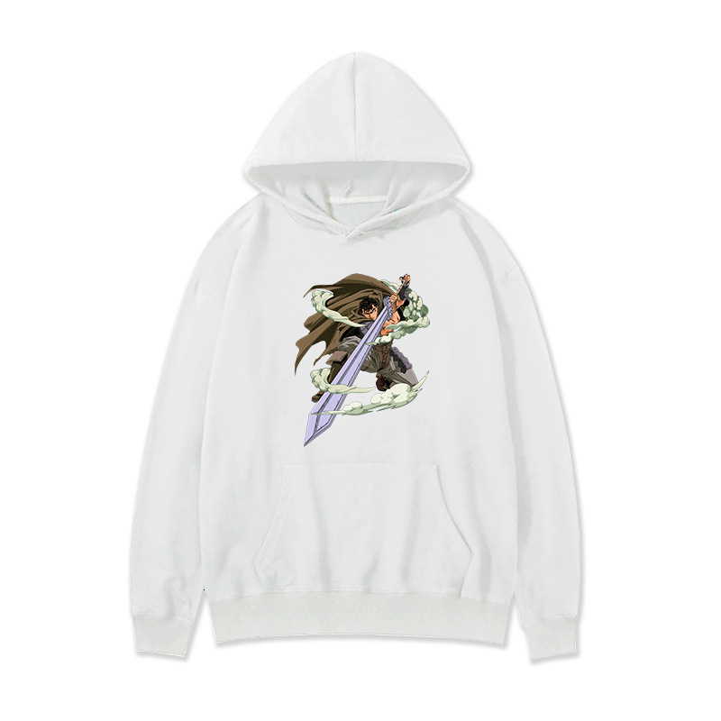 Swordwind Legend Anime Periférico Suéter con capucha Marca Warrior Segunda dimensión Sudadera con capucha suelta casual europea y americana