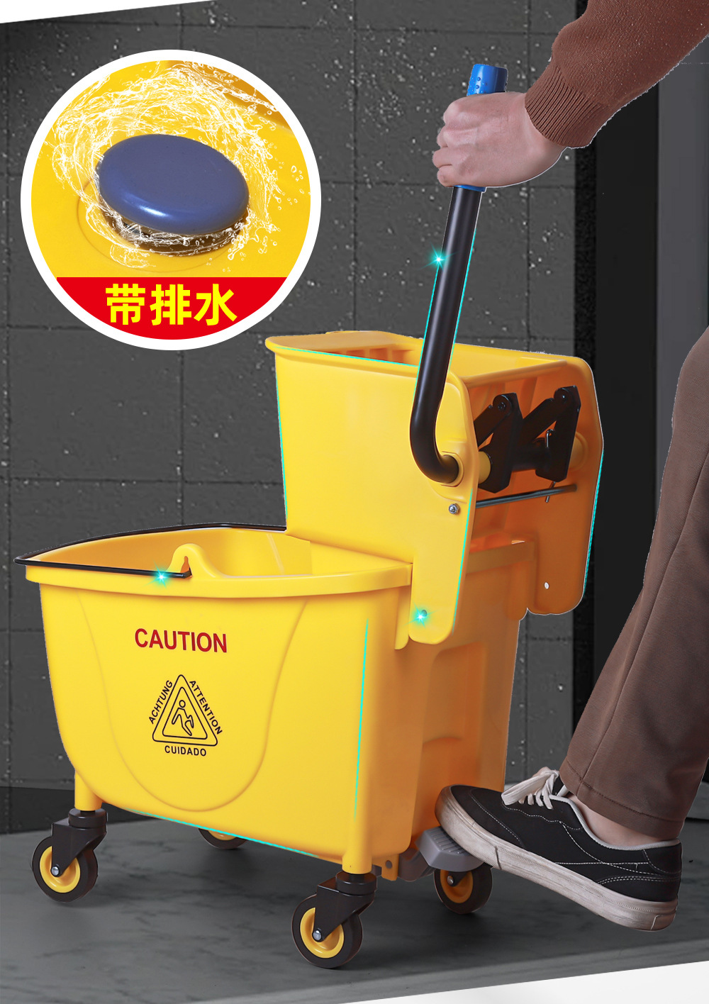 榨水车水桶拖 榨水车配件 榨水车挤水桶 榨水车36l特厚 榨水车加厚家用 榨水车轮子 榨水车拖把桶3.jpg