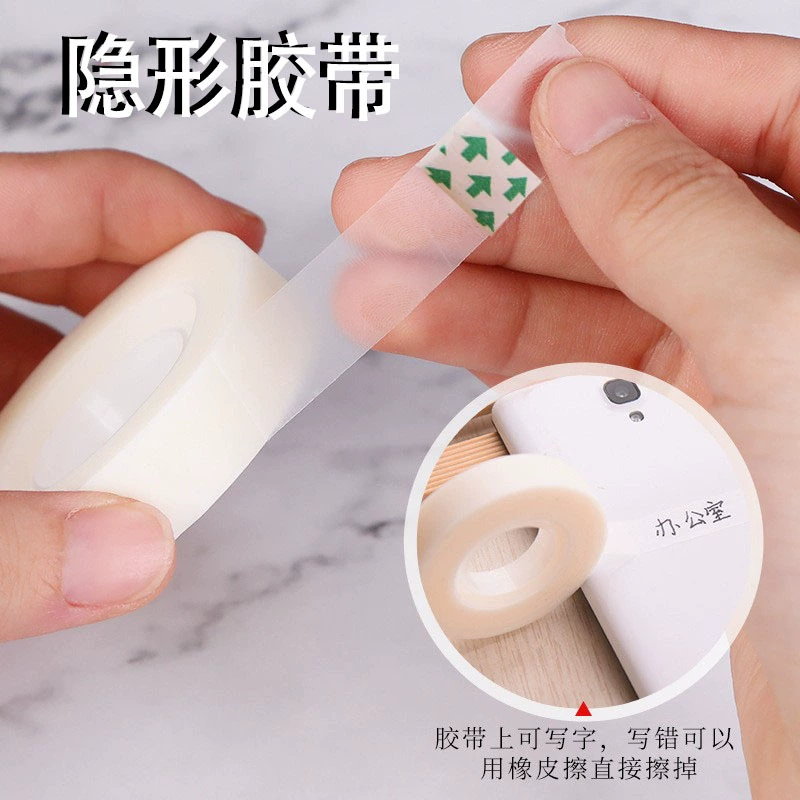 Неправильная лента студенты могут написать клейкую бумагу пишущая Корректирующая лента копия модификация Невидимая клейкая лента канцелярская лента