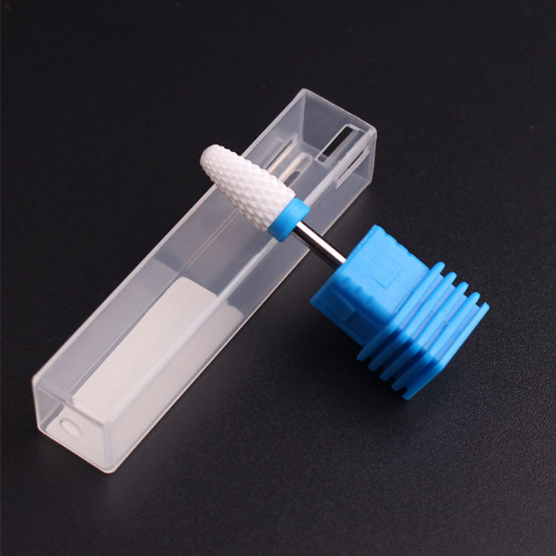 Cerámica de manicuras pulida cabeza cerámica de mango corto de maíz molino eléctrico accesorios de herramientas especiales en stock