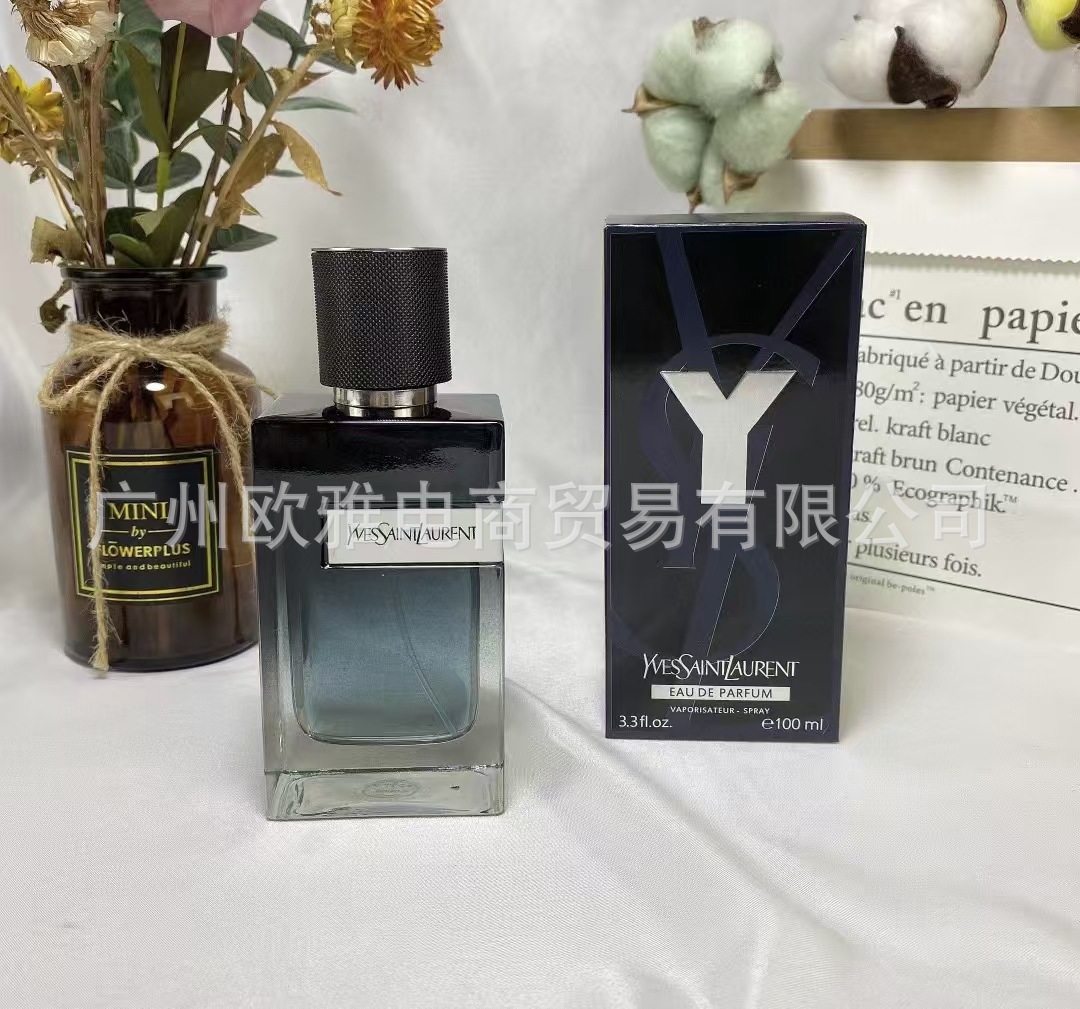 Perfume azul de marca, encuentro verdadero, desierto, ébano, amor, pecado, amor, hombre, Napoleón, cariño 100ML
