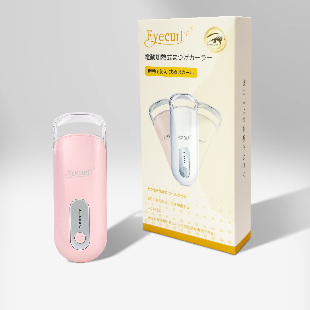 Rizador de Pestañas Eléctrico Portátil con Control de Temperatura