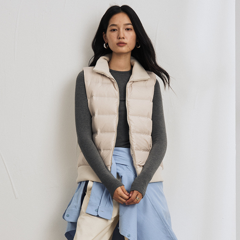Autumn and Winter Polar Fleece down Vest for Women 2025 New Duck down Casual Warm Vest Versatile Classy Fashion Jacket Autumn and Winter Polar Fleece down Vest for Women 2025 New Duck down Casual Warm Vest Versatile Classy Fashion Jacket