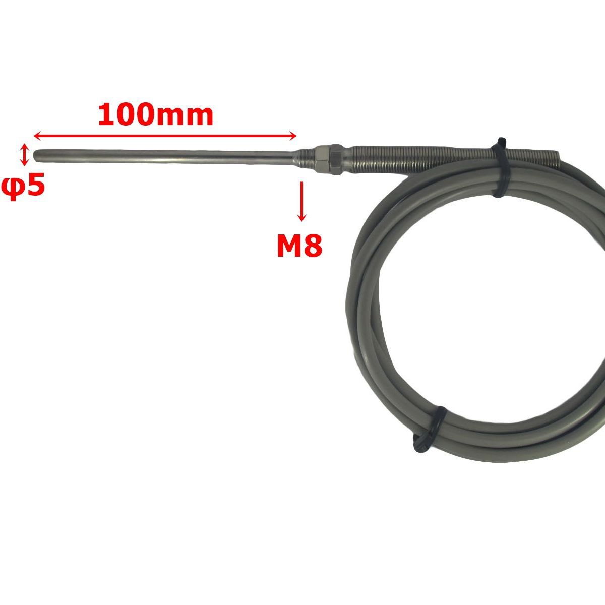 厂家直销香港宝光PT100盐雾机专用探头热电阻温度传感器不锈钢304