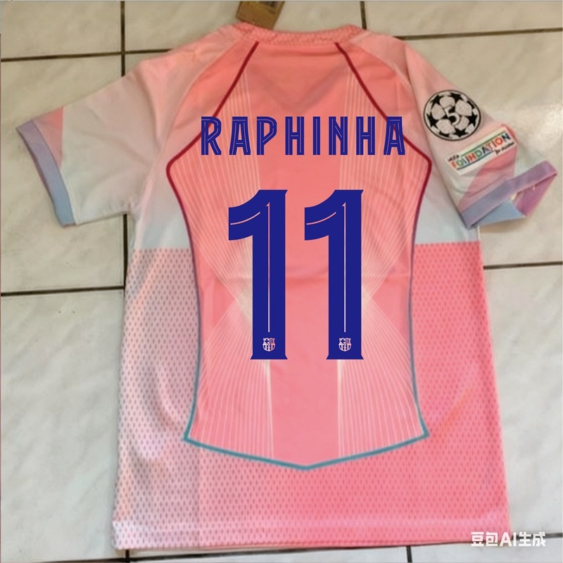 新しい 2526 バサジャージ 10 ヤマール半袖サッカーユニフォームスーツ特別版ピンクゲームトレーニングスーツ男性用|undefined