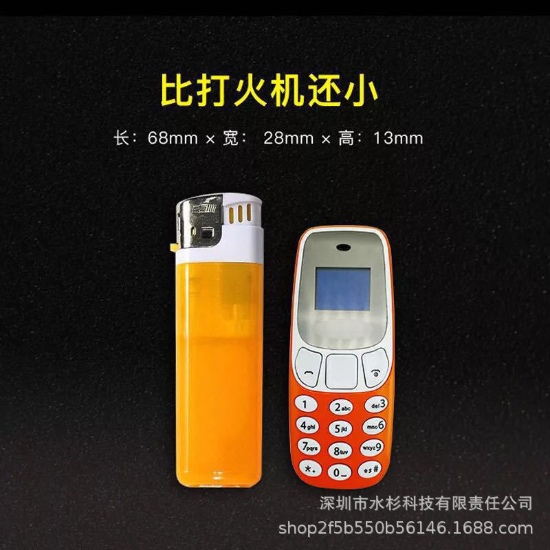 跨境外贸BM10迷你手机双卡 mini蓝牙小手机非智能多语音厂家直销