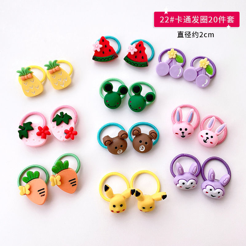 Niños pulgar pelo banda bebé pelo corbata pequeña banda de goma pequeña niña elástica grande no duele el pelo Pelo cuerda pulgar pelo banda femenina