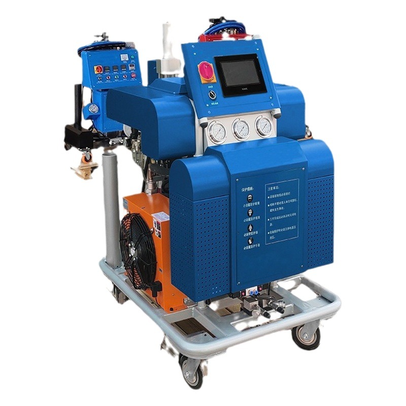 Máquina de pulverización de espuma de poliuretano de alta presión Máquina de pulverización de mezcla de mantenimiento de carreteras Máquina de pulverización de espuma de poliuretano pequeña