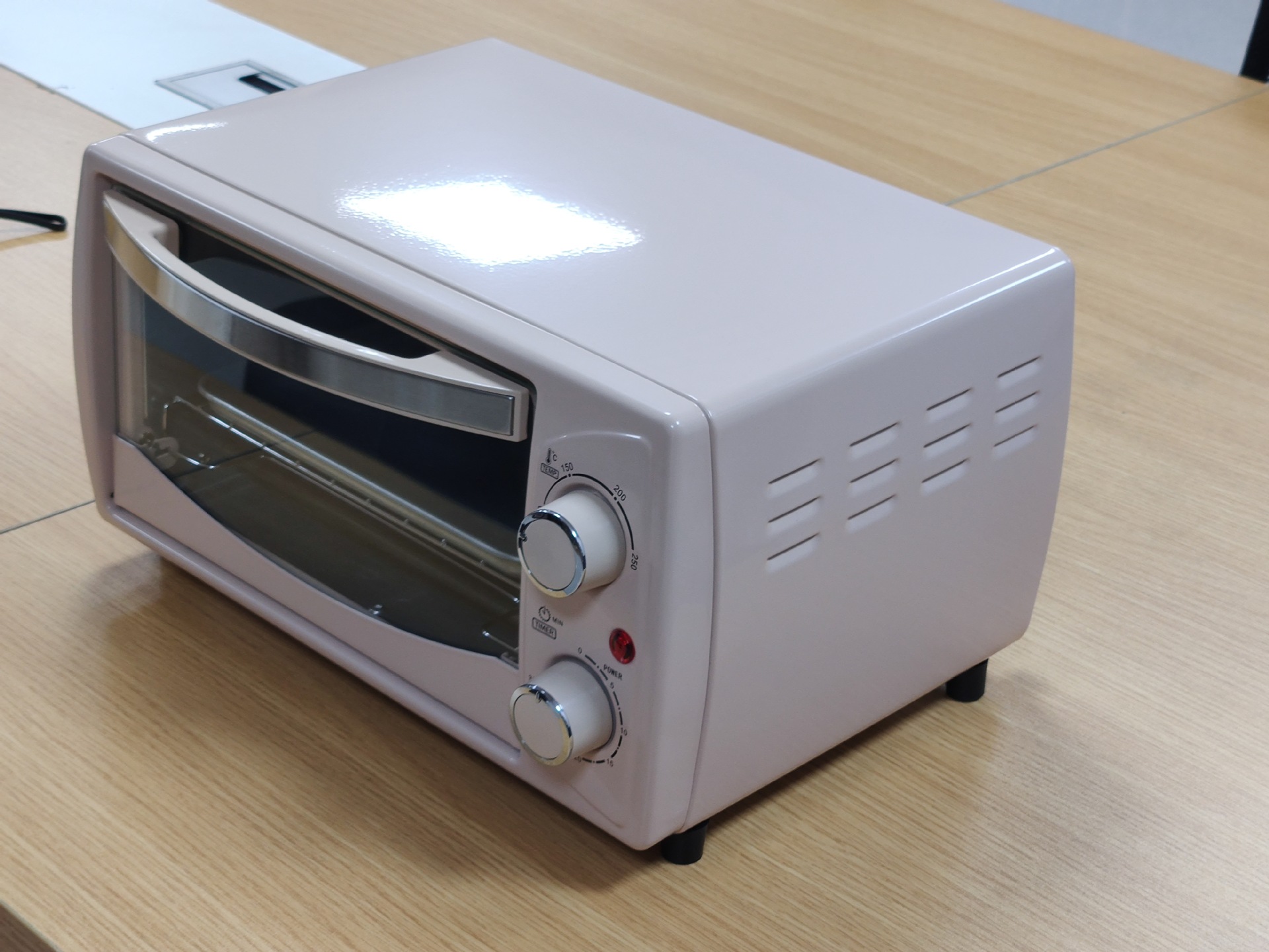 Weijin comercio exterior pequeño horno eléctrico doméstico cocina vertical horno mini 9L capacidad fábrica de comercio exterior horno al por mayor