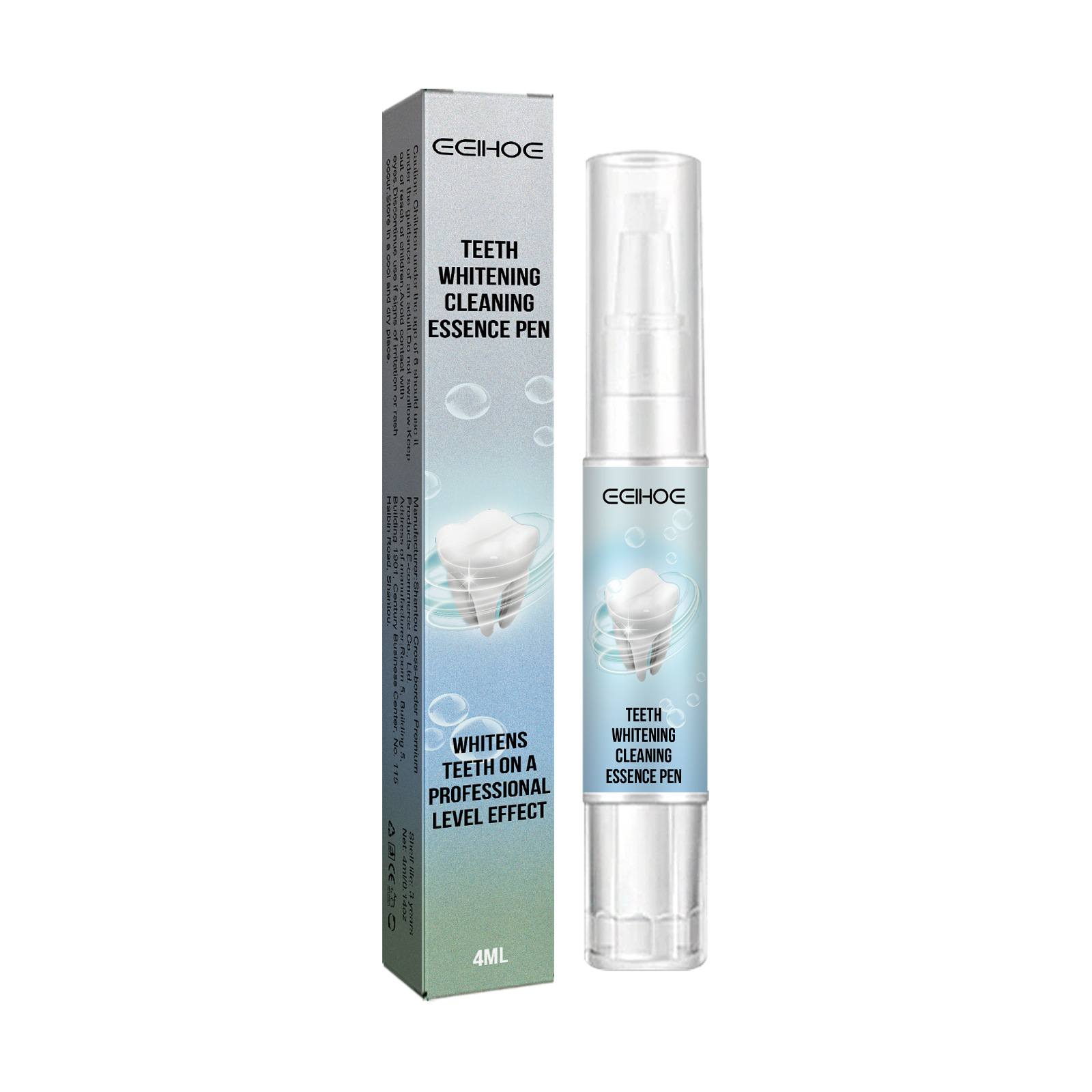 EELHOE Teeth Whitening Cleanser Pen Application