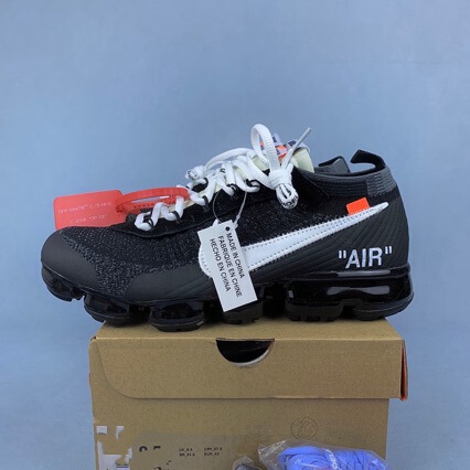 Presto “Opposites Black” 2.0 Ow White-Black-Orange Collaboration Low-Top Casual Sneakers with Air Cushion