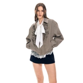 女式毛呢外套;女式皮衣;其他短外套