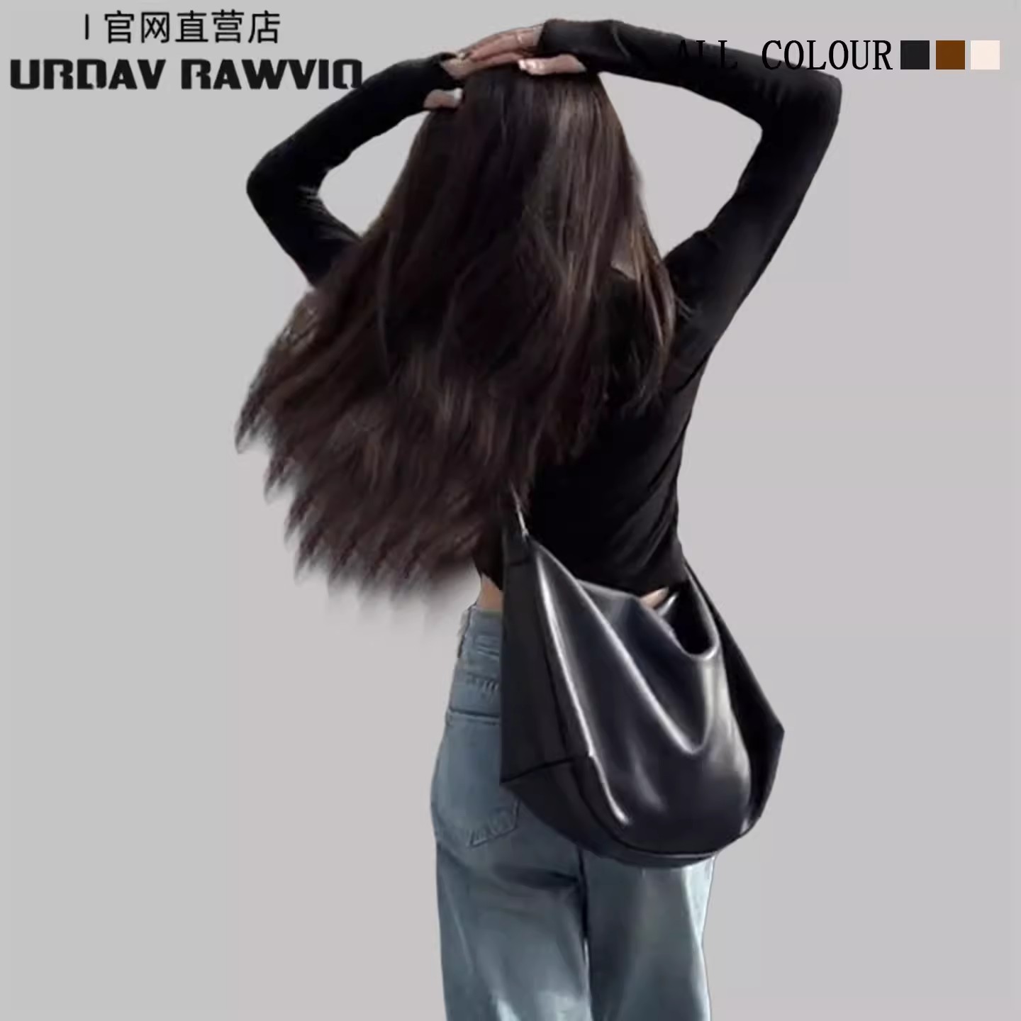 2026新款休闲时尚高级质感百搭软皮大容量斜挎通勤单肩斜挎包女款