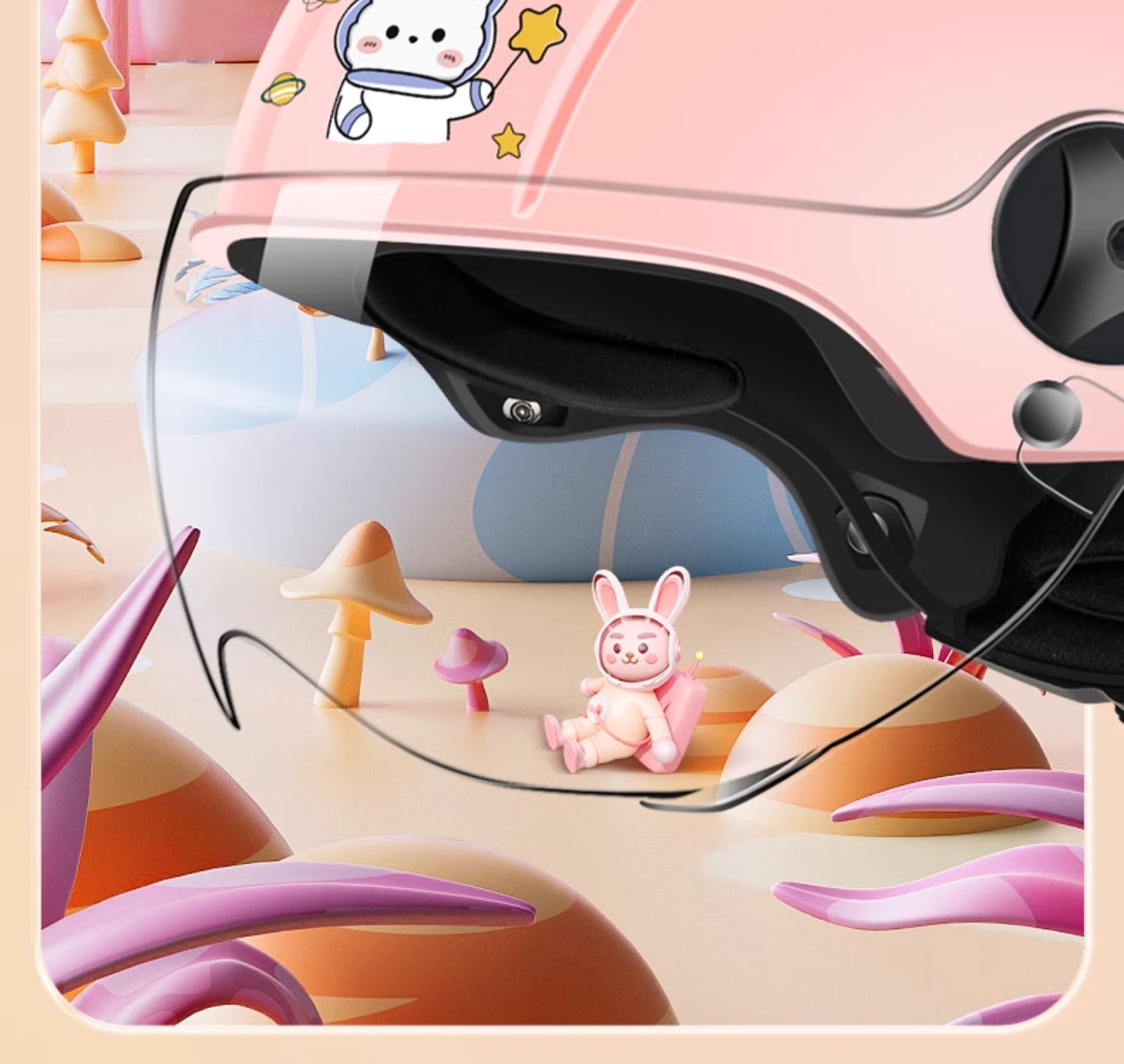 3C Children's Helmet Electric Car Hat Universal 3-10 Years