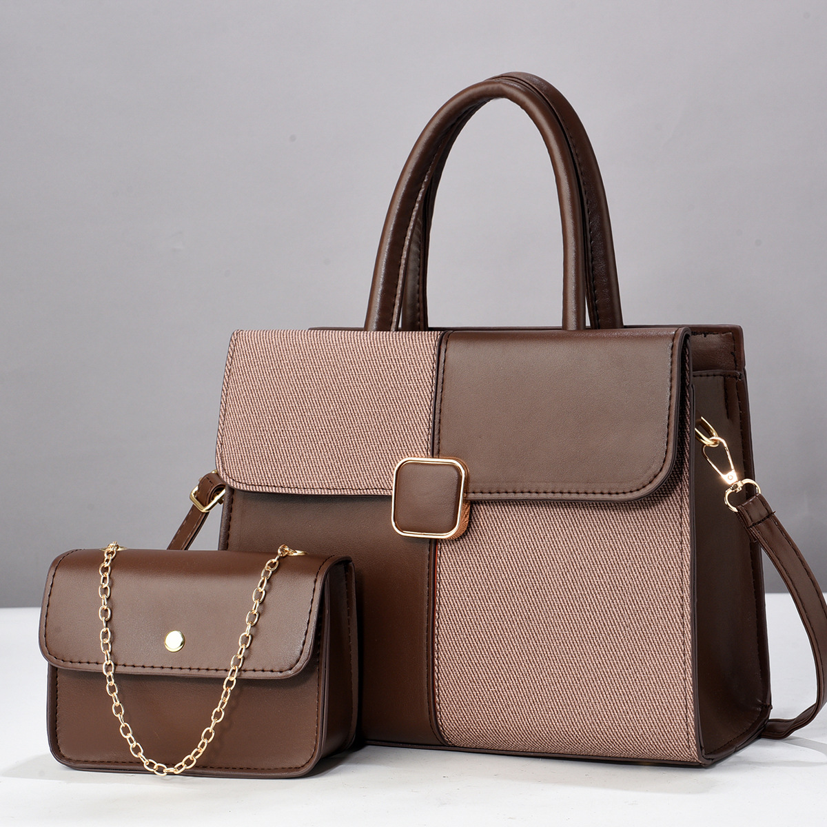 Temperamento bolso de mujer bolso de hombro todo fósforo nuevo bolso grande versión coreana del bolso de mensajero de primavera y verano de las mujeres de moda