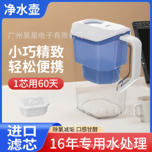 【家用净水壶】厂家直销过滤器活性碳净水壶直饮厨房过滤壶滤水壶