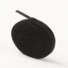 Flat double polyester cotton black