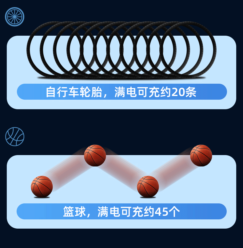 Car inflator new cross-border wireless inflator car tire inflator portable high-pressure electric inflator