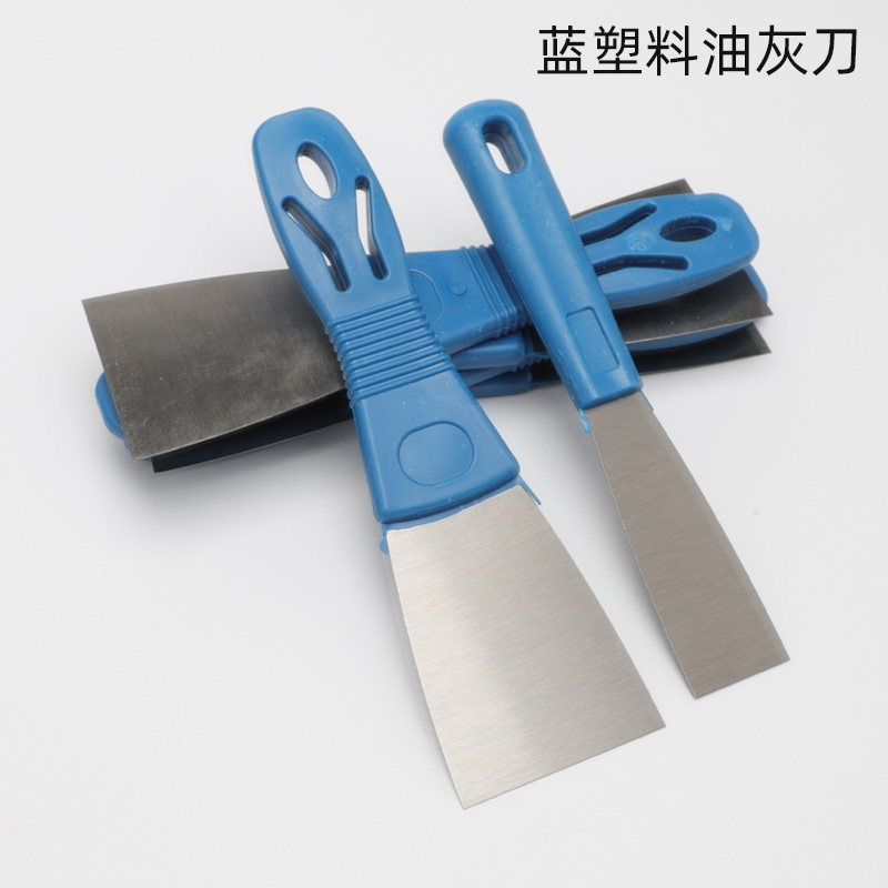 厂家批发油灰刀 刮刀刮腻子碳钢清洁铲刀 铲刮1寸2寸批灰刀抹泥刀